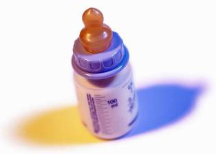 Plastic Baby Bottle with PBA